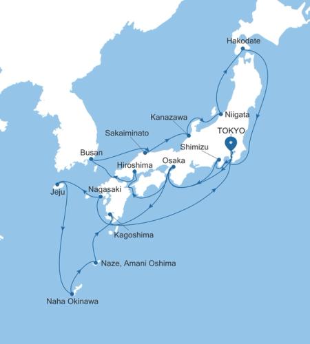 Tokyo to Tokyo