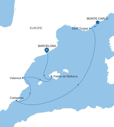Monte Carlo to Barcelona