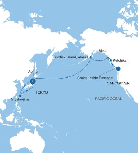 Vancouver to Tokyo