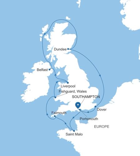 Southampton to Southampton
