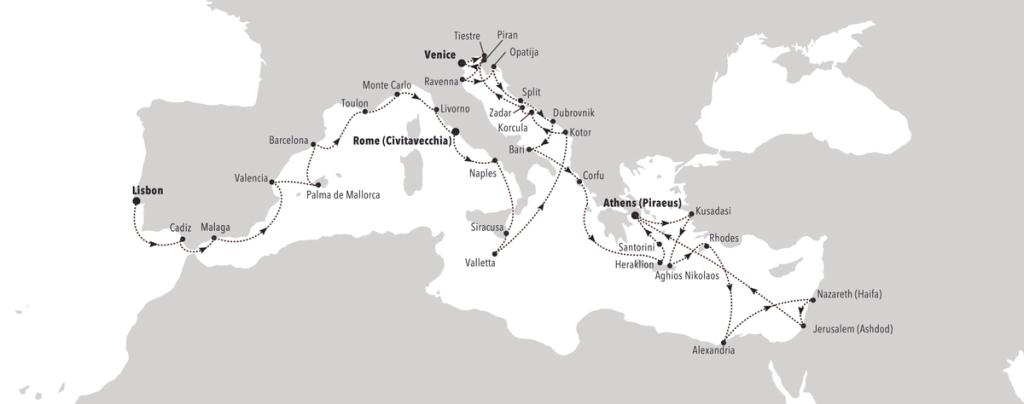 cruise holidays mediterranean 2024