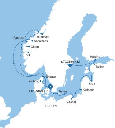 Stockholm to Copenhagen