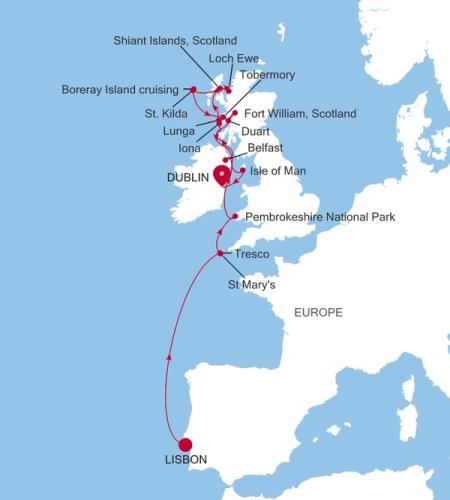 Lisbon à Dublin