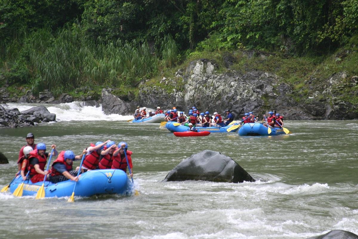 Reventazon White Water Rafting Class II+