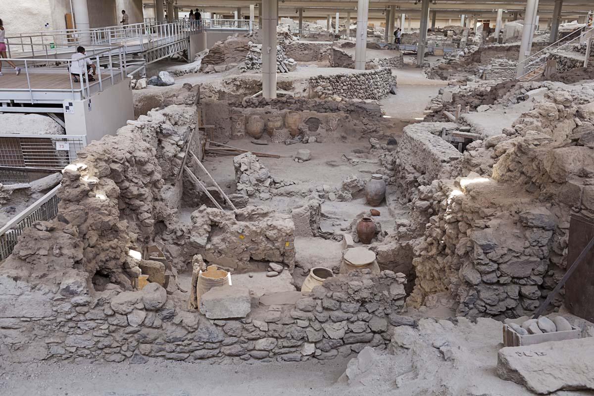 Akrotiri Excavations