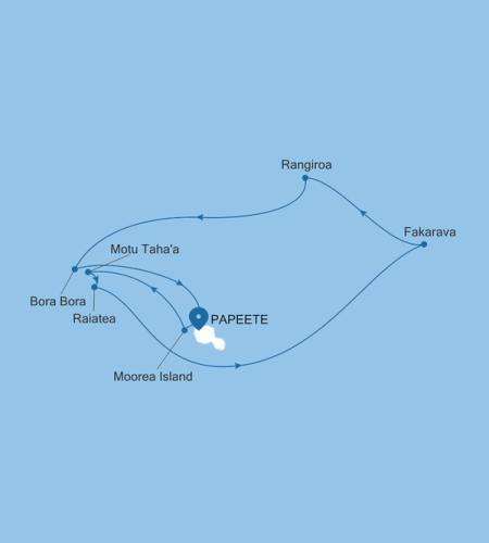 Papeete (Tahiti) nach Papeete (Tahiti)