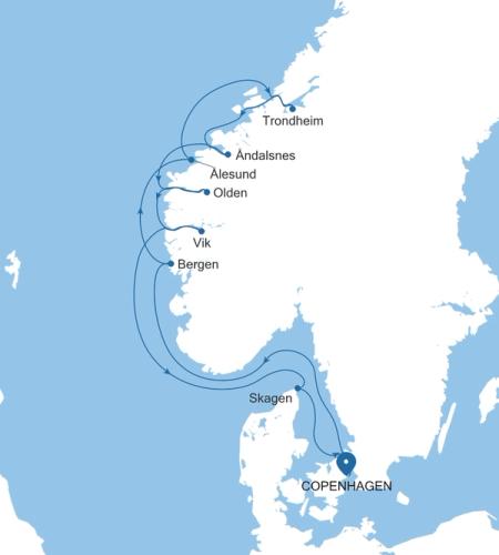Copenhagen to Copenhagen