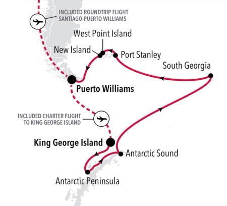 King George Island à Puerto Williams