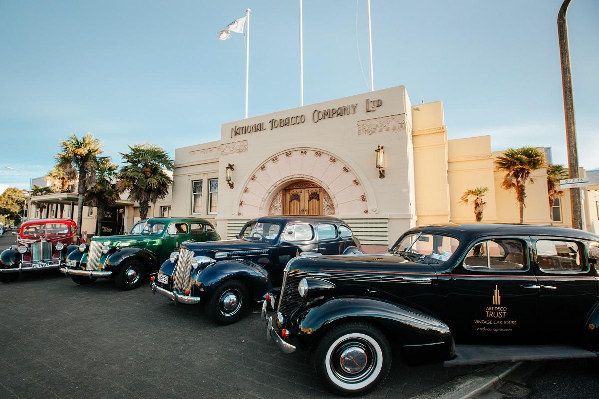 Napier Art Deco & Vintage Car Drive