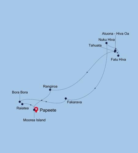 Papeete (Tahiti) nach Papeete (Tahiti)