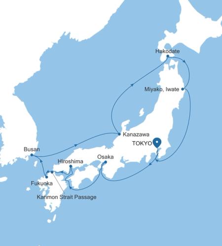 Tokyo to Tokyo