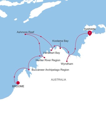 Broome (Kimberley) to Darwin