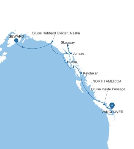 Seward (Anchorage, Alaska) à Vancouver