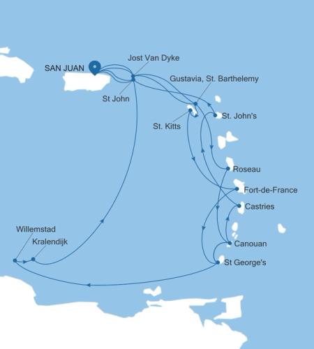 San Juan to San Juan