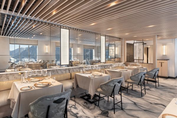 Restaurant La Dame an Bord der Silver Endeavour