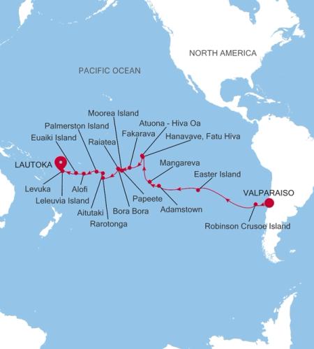 Valparaiso to Lautoka