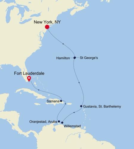 New York, NY to Fort Lauderdale, Florida