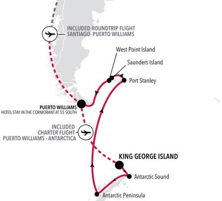 King George Island a Puerto Williams