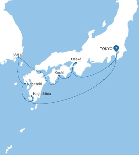 Tokyo to Tokyo