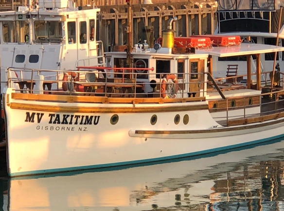 Historic Boat Cruise in Gisborne Harbour