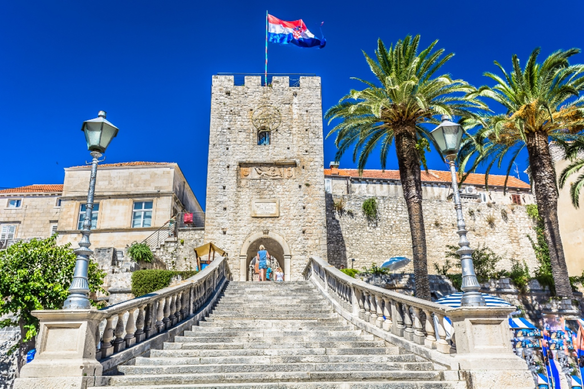 Old Town of Korcula on Foot
