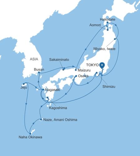 Tokyo to Tokyo