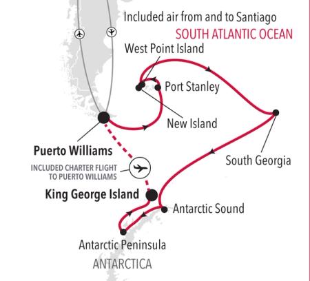 Puerto Williams à King George Island