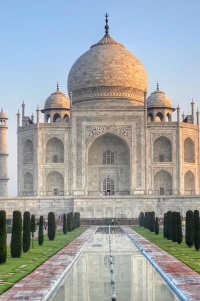 Taj Mahal, Agra und Delhi