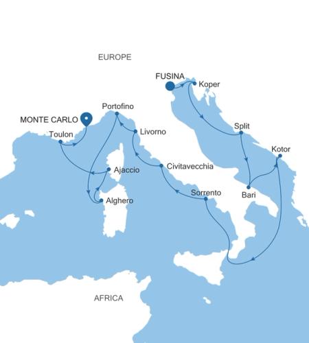 Fusina (Venice) a Monte Carlo
