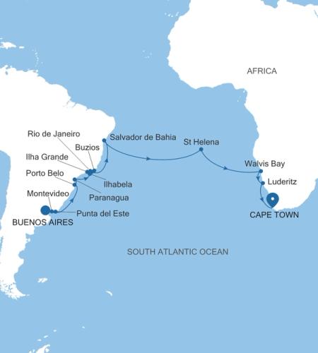 Buenos Aires to Cape Town