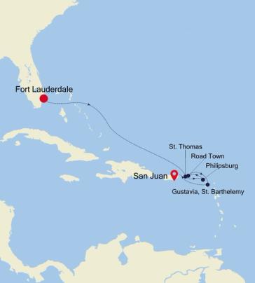 South America Luxury Cruise - Miami to Miami on Nov 17, 2024