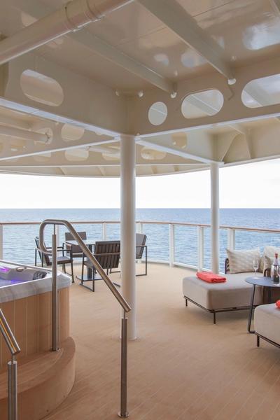 Suites de luxe avec vue sur l’océan