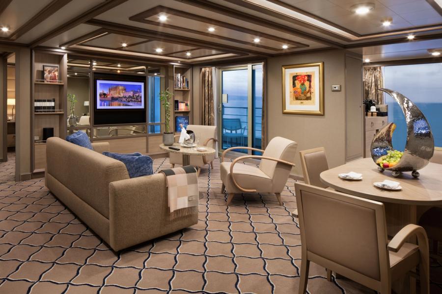 Owner's Suite (O1) do Silver Spirit