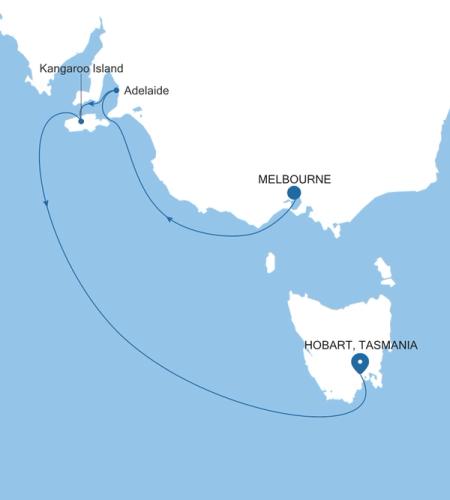 Melbourne to Hobart, Tasmania