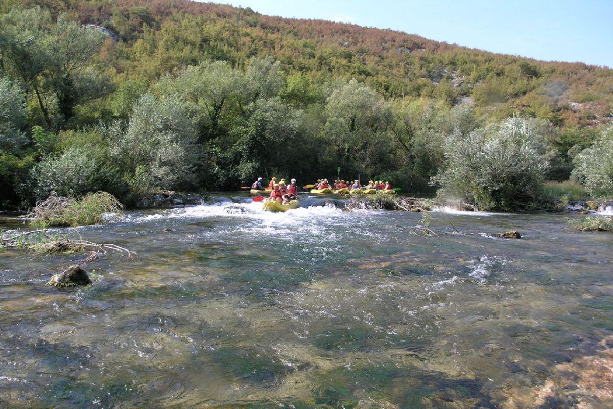 Rafting Cetina River