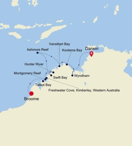 Broome (Kimberley) to Darwin