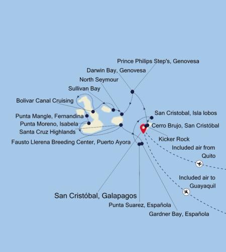 San Cristóbal, Galapagos à San Cristóbal, Galapagos