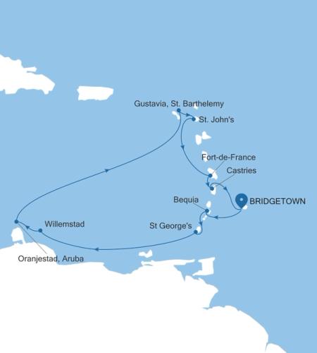 Bridgetown to Bridgetown