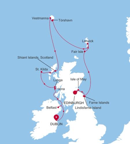 Edinburgh (Leith) to Dublin
