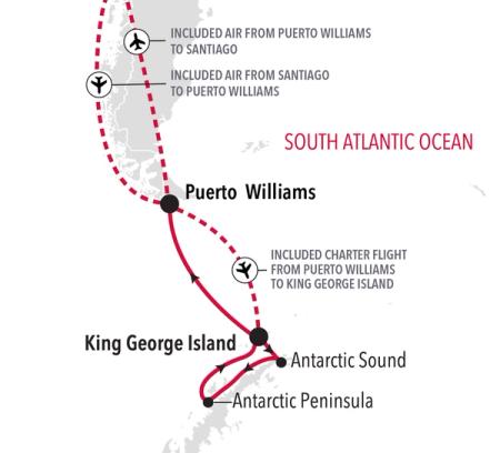 King George Island à Puerto Williams