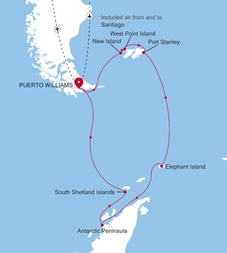 Puerto Williams a Puerto Williams