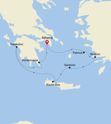 Athens (Piraeus) a Athens (Piraeus)