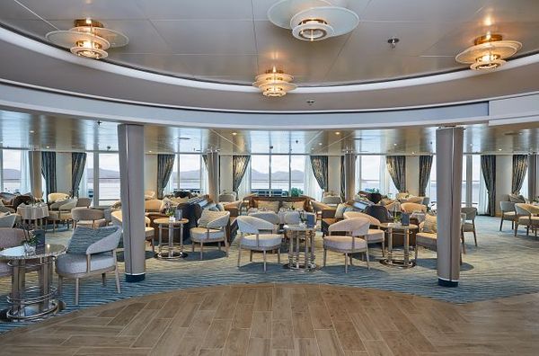 Panorama Lounge an Bord der Silver Whisper