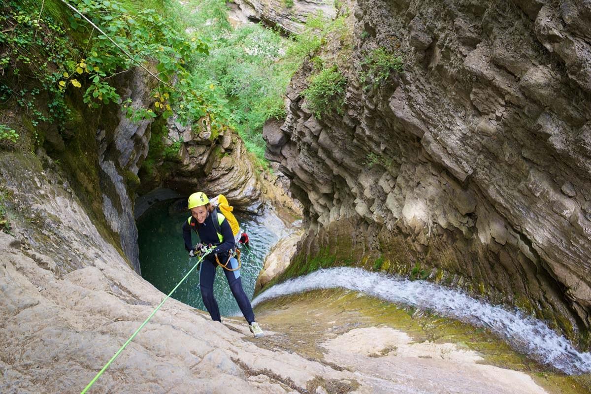 Seven Waterfalls Canyoning