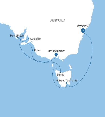 Melbourne to Sydney