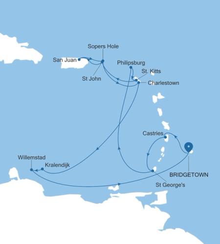 Bridgetown nach Bridgetown