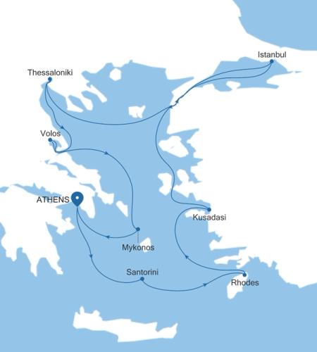 Athens (Piraeus) a Athens (Piraeus)