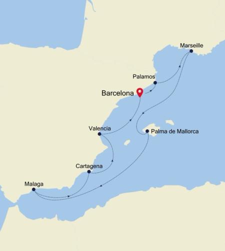 Barcelona to Barcelona