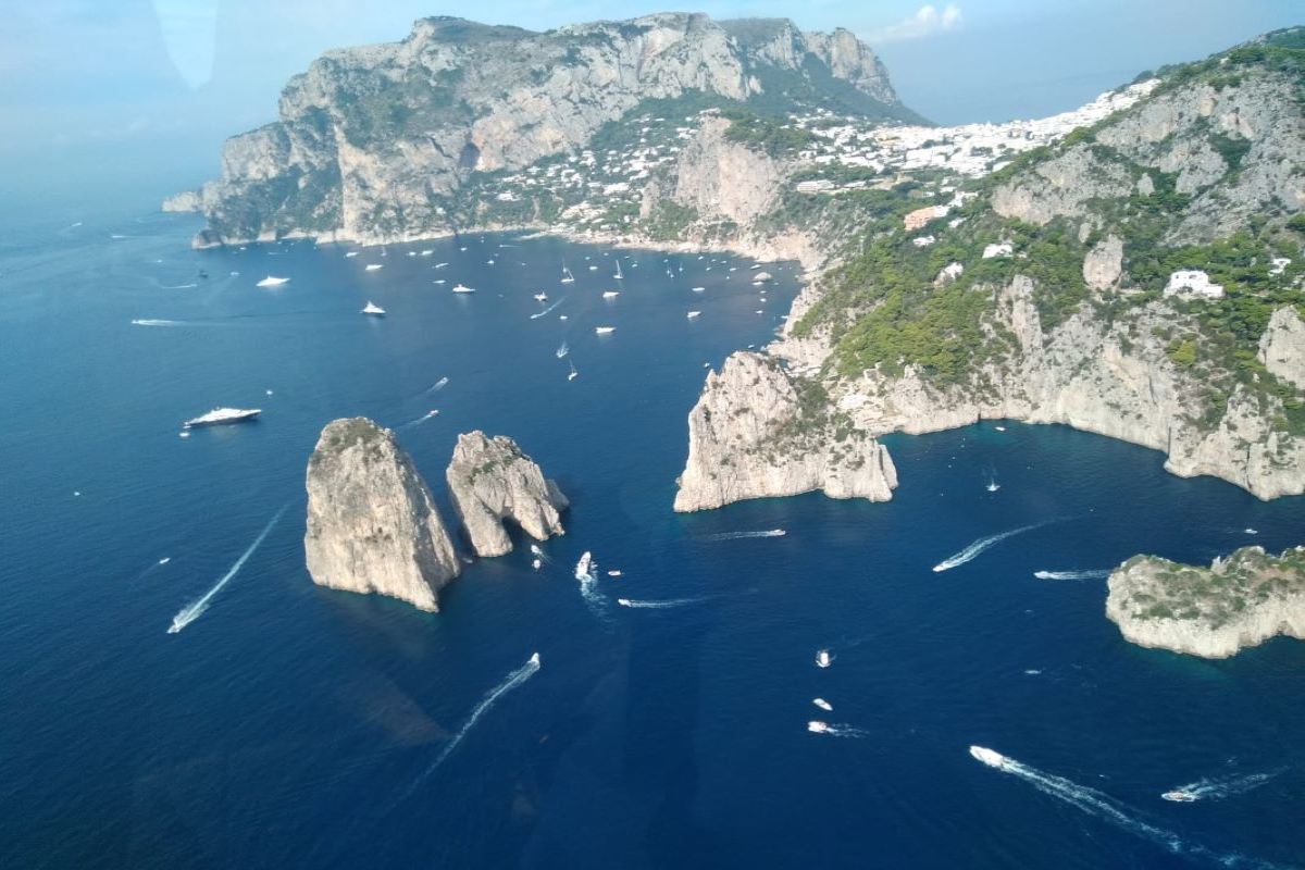 Gulf Of Naples & Amalfi Coast By Air, Land & Sea