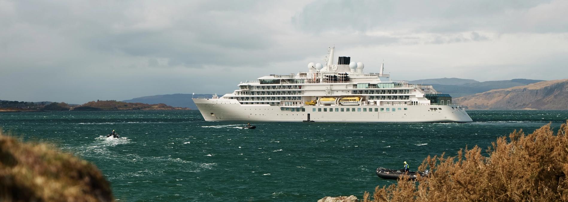 Silversea Silver Endeavour in einer Expeditionsregion